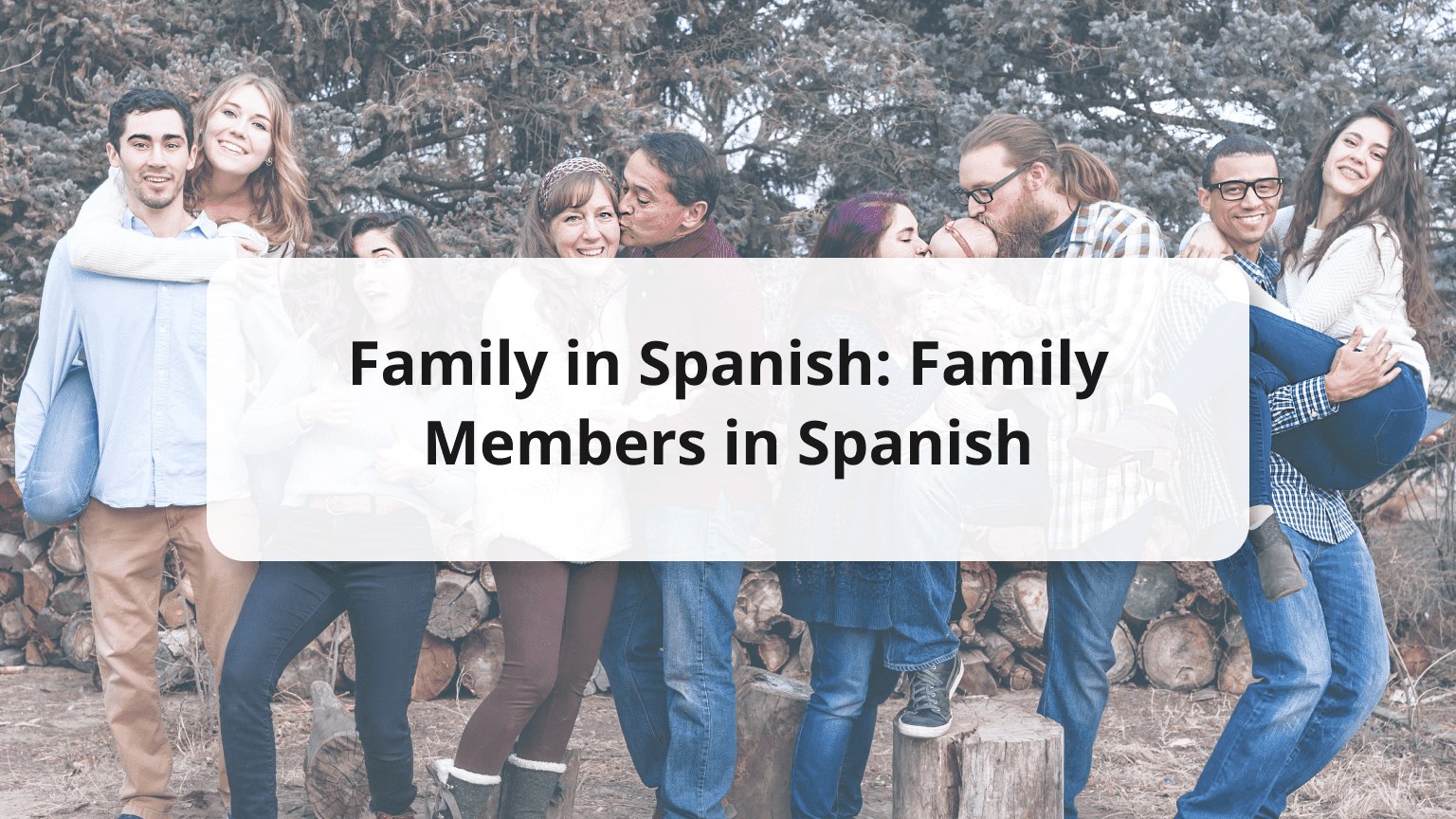 Family in Spanish: Expressing Family Vocabulary in Spanish