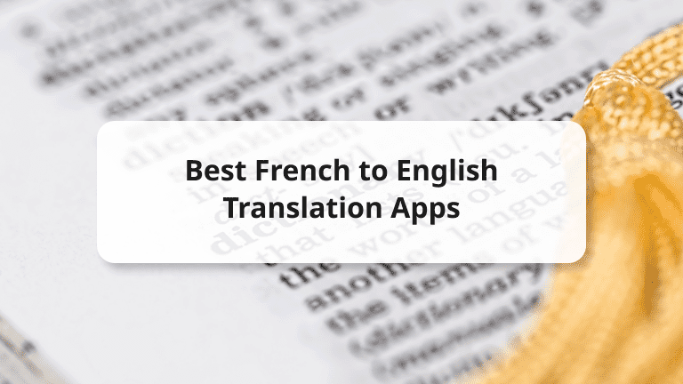 French to English translation app