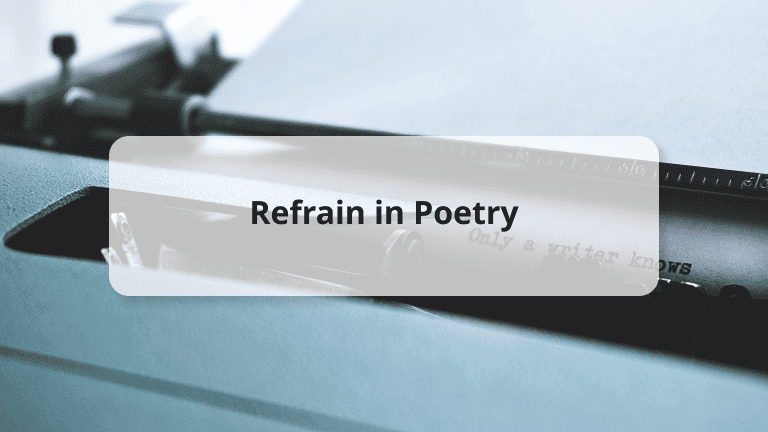 refrain in poetry