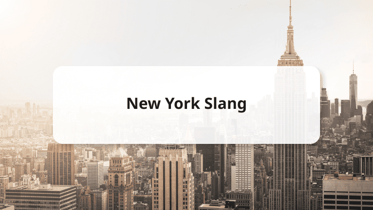 new york slang
