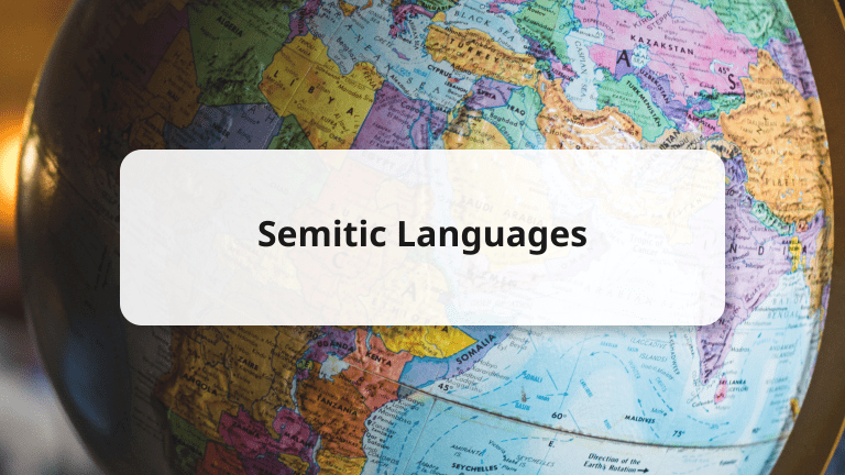 semitic languages