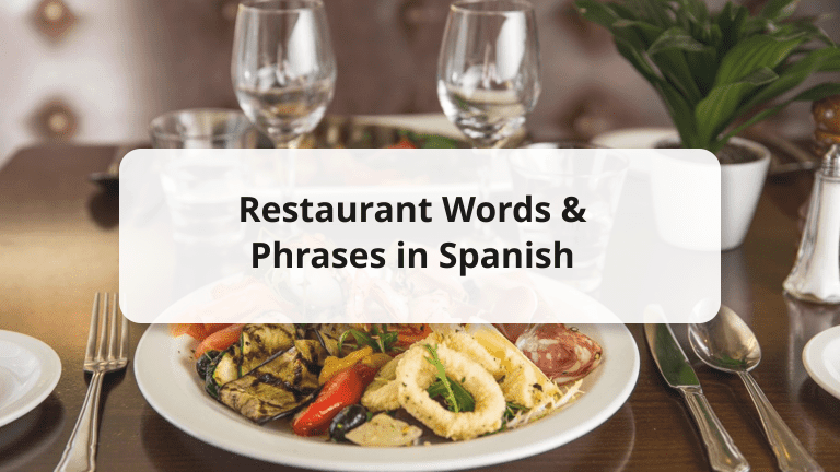 restaurants in spanish