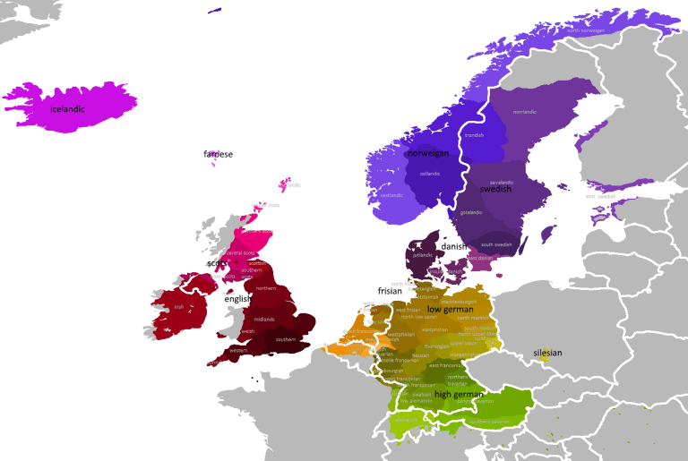 All Germanic Languages List Language Tree, History, and More