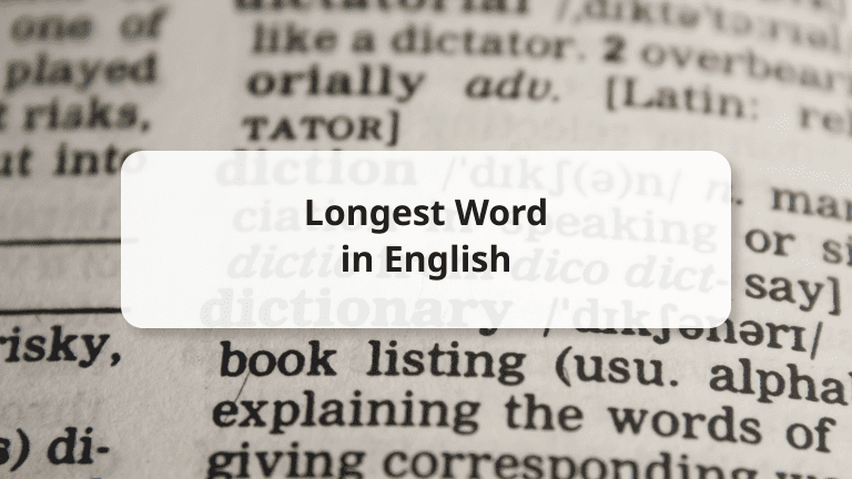 longest word in english