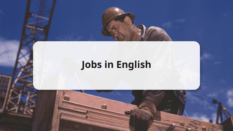 jobs in english
