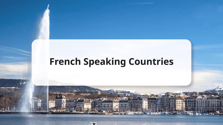 french speaking countries